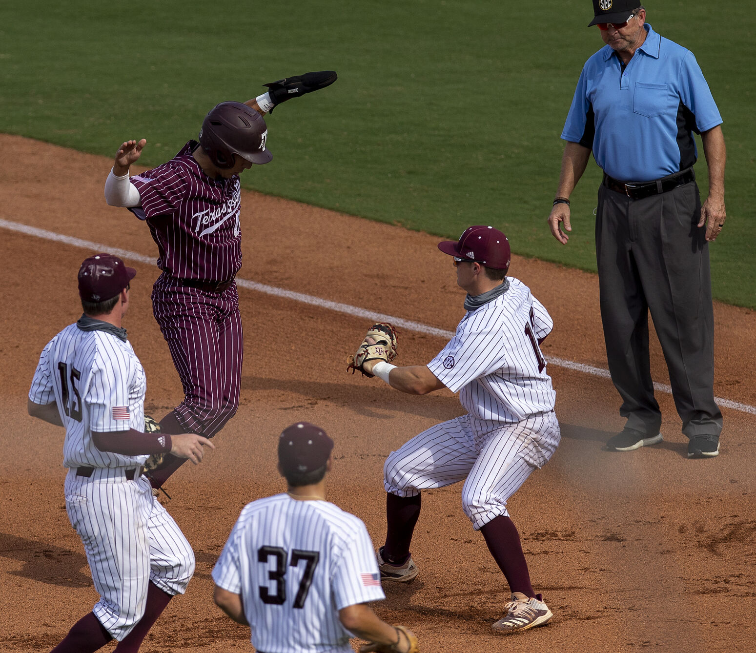 A&M Maroon & White
